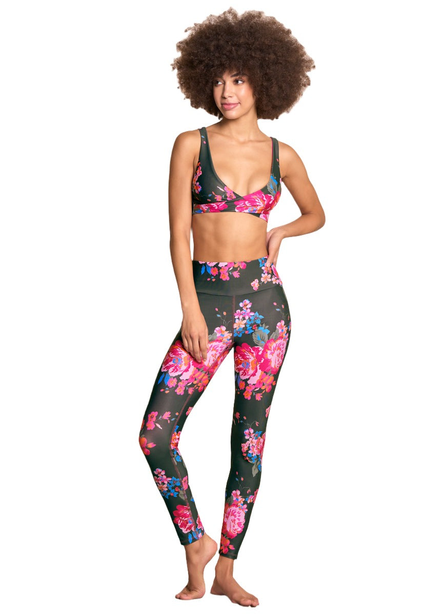 Maaji Bouquet Passiflora High Rise Full Legging