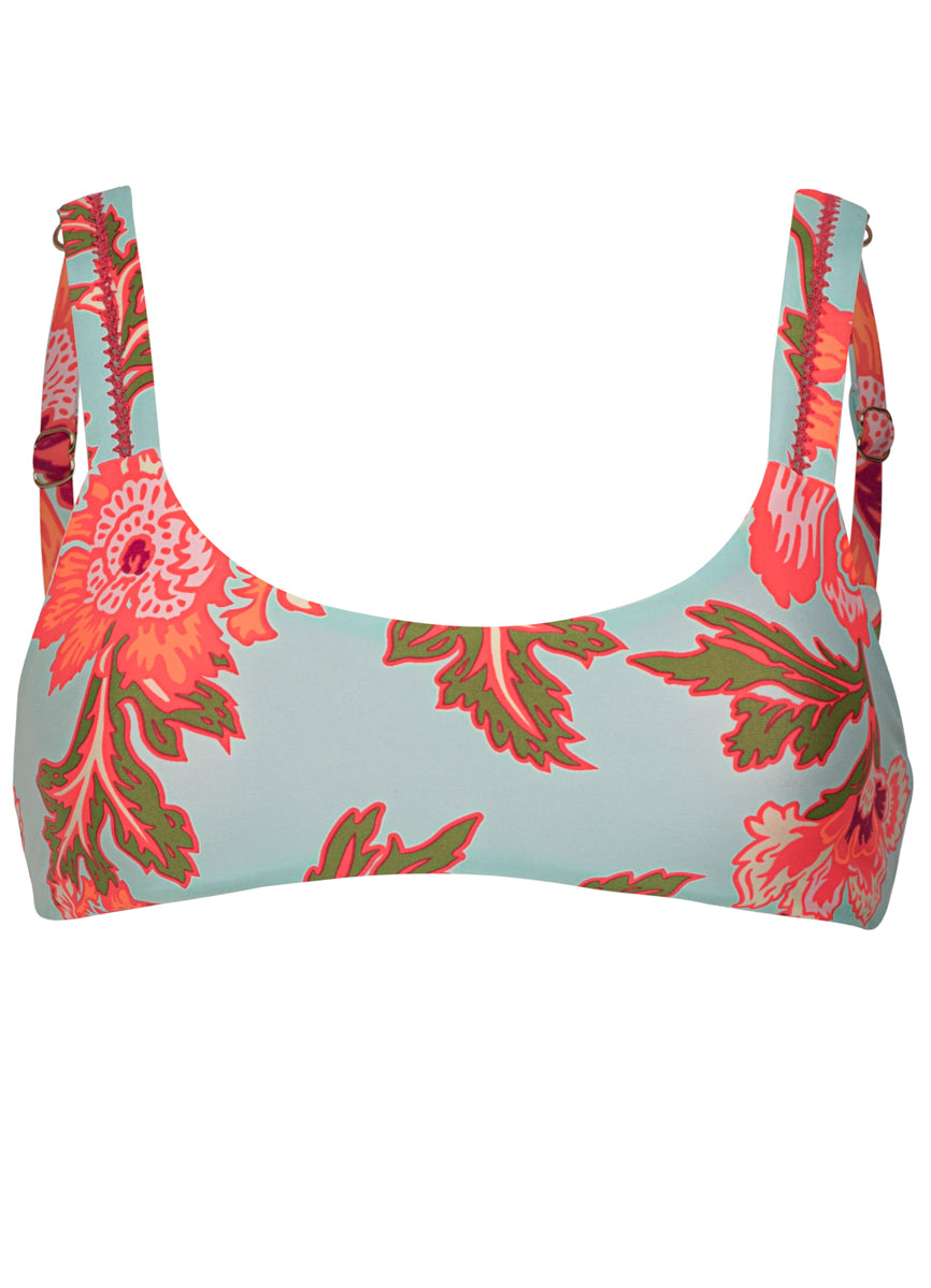Maaji Floral Sky Nalai Sporty Bralette Bikini Top 6 Maaji Floral Sky Nalai Sporty Bralette Bikini Top