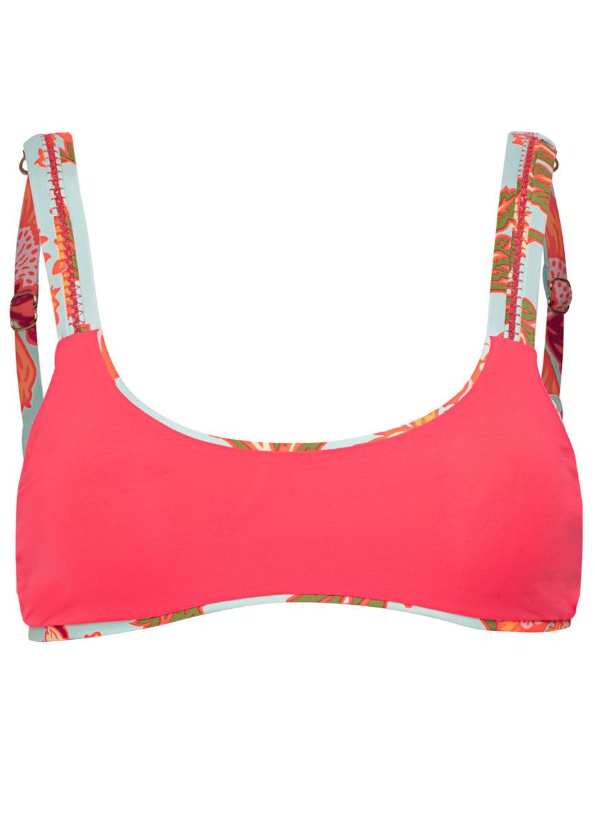 Maaji Floral Sky Nalai Sporty Bralette Bikini Top 8 Maaji Floral Sky Nalai Sporty Bralette Bikini Top