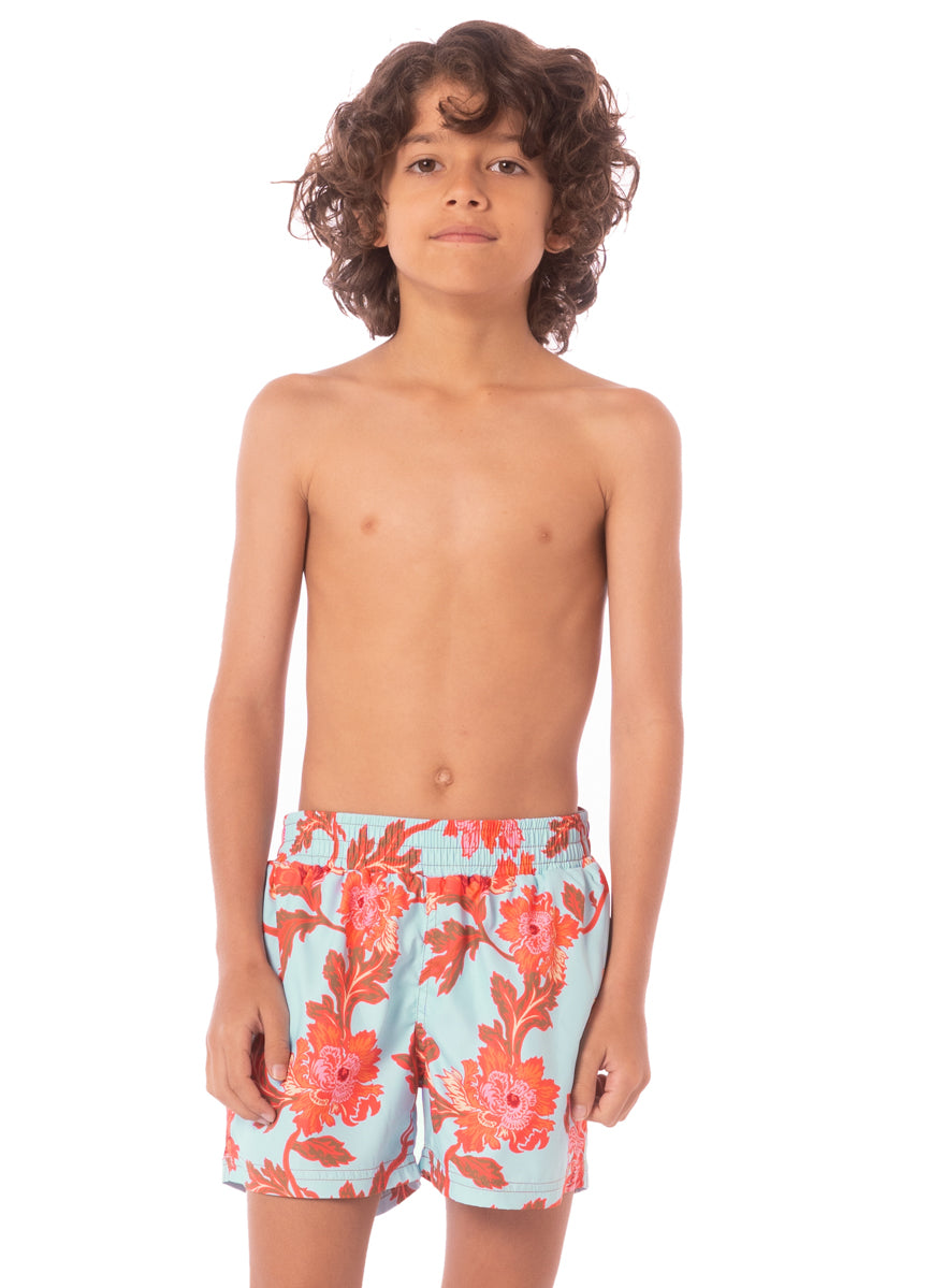 Maaji Floral Sky Little Sailor Boys Trunks
