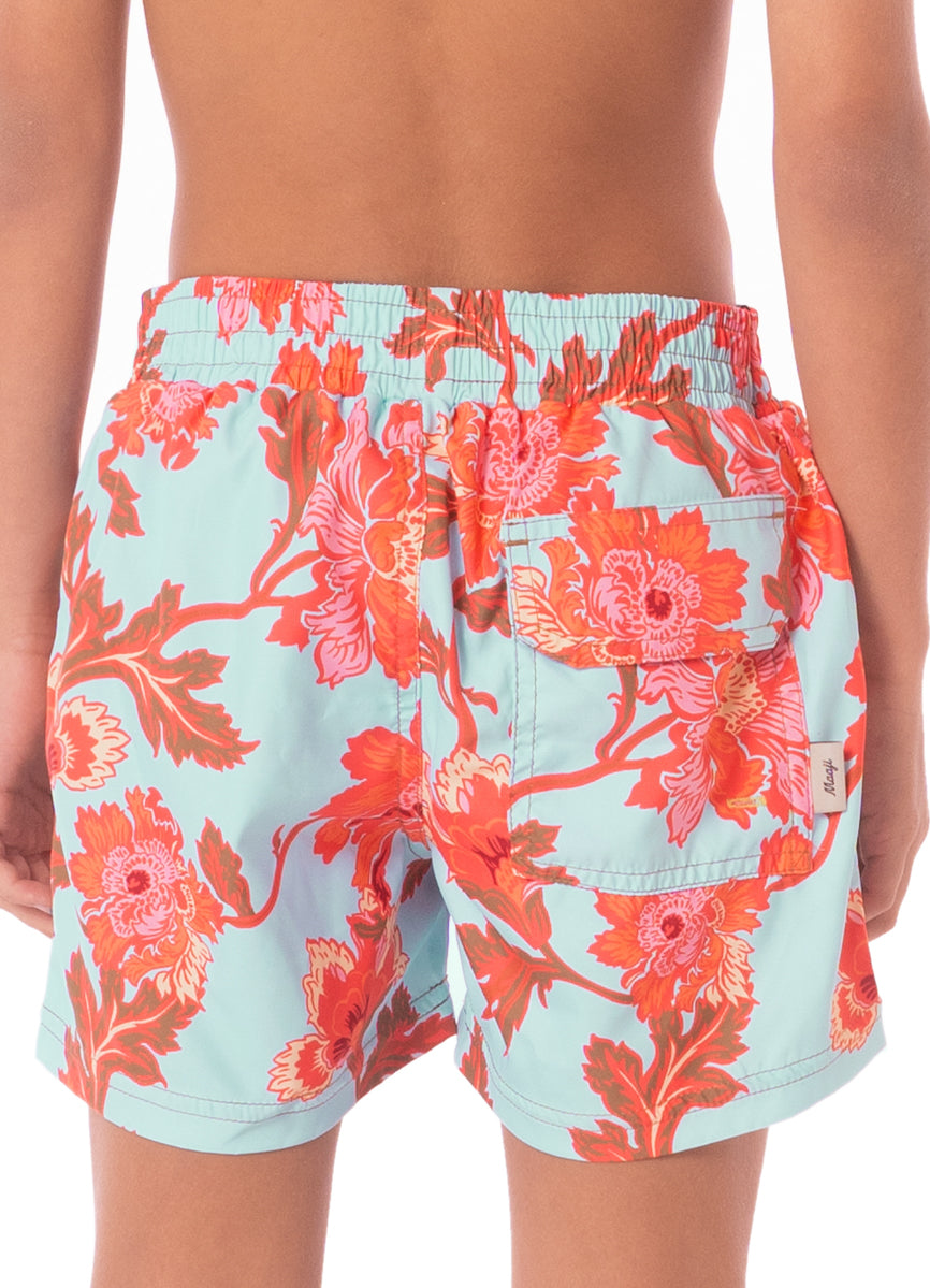 Maaji Floral Sky Little Sailor Boys Trunks 4 Maaji Floral Sky Little Sailor Boys Trunks