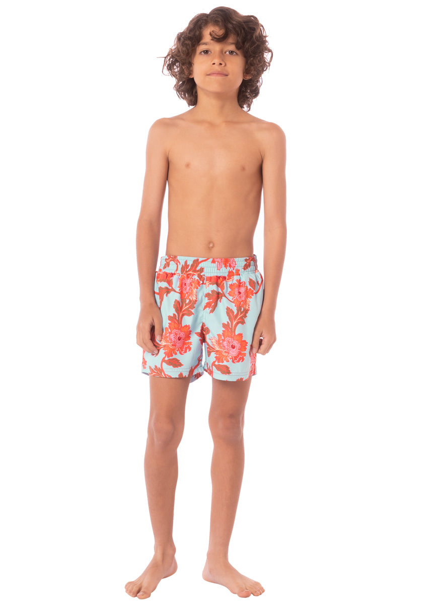 Maaji Floral Sky Little Sailor Boys Trunks 6 Maaji Floral Sky Little Sailor Boys Trunks