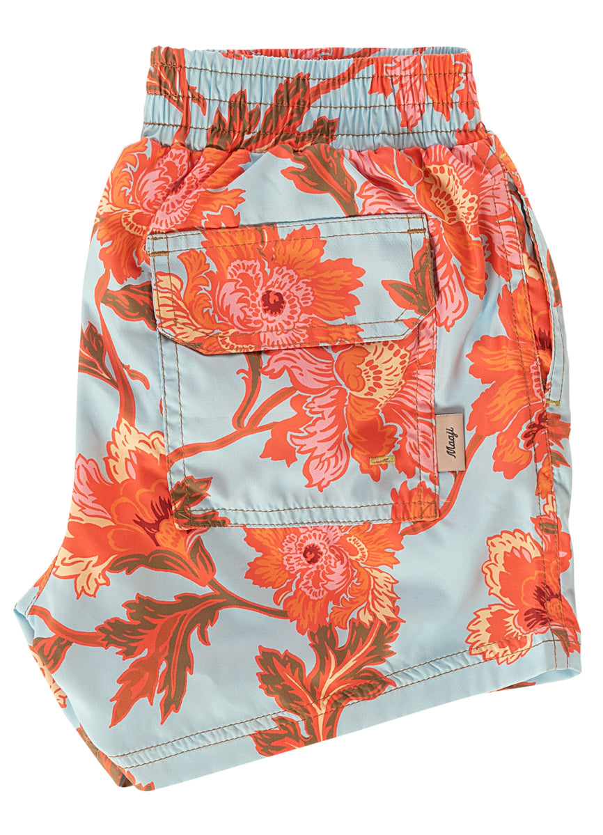 Maaji Floral Sky Little Sailor Boys Trunks 8 Maaji Floral Sky Little Sailor Boys Trunks