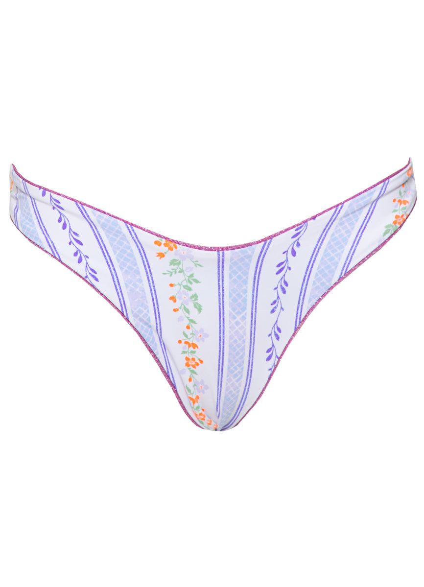 Maaji Pink Prism Splendour Regular Rise Thin Side Bikini Bottom 7 Maaji Pink Prism Splendour Regular Rise Thin Side Bikini Bottom