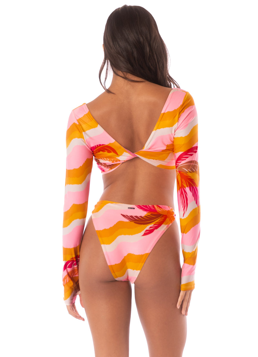 Maaji Paradiso Waves Bestie Long Sleeve Crop Top Bikini Top 5 Maaji Paradiso Waves Bestie Long Sleeve Crop Top Bikini Top