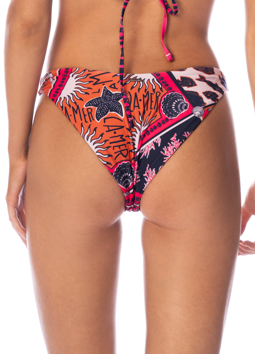 Maaji Ocean Puzzle Splendour Regular Rise Thin Side Bikini Bottom 4 Maaji Ocean Puzzle Splendour Regular Rise Thin Side Bikini Bottom
