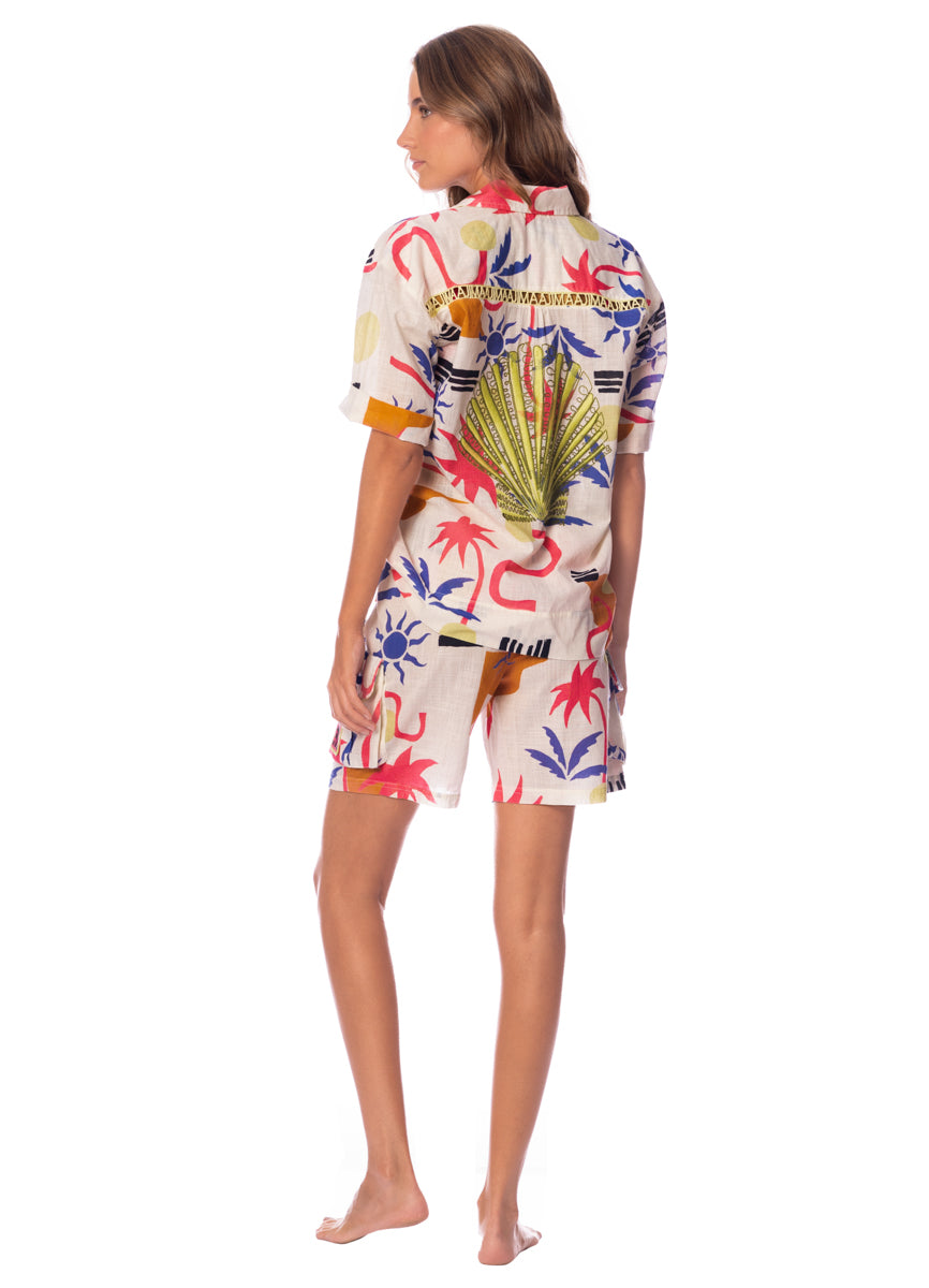 Maaji Venice Beach Sundown Long Shirt 2 Maaji Venice Beach Sundown Long Shirt