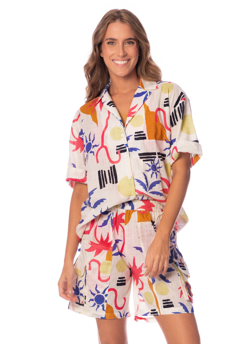 Maaji Venice Beach Sundown Long Shirt 3 Maaji Venice Beach Sundown Long Shirt