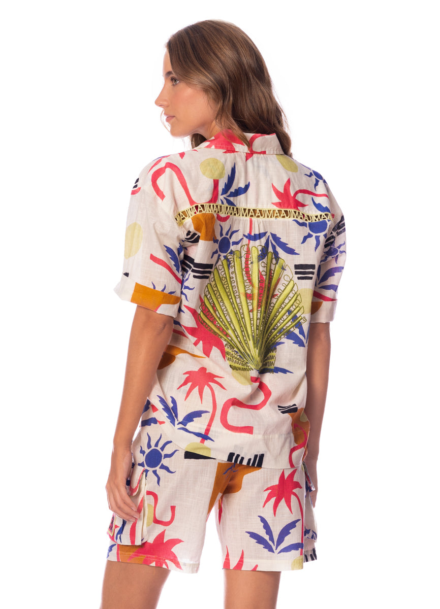 Maaji Venice Beach Sundown Long Shirt 4 Maaji Venice Beach Sundown Long Shirt