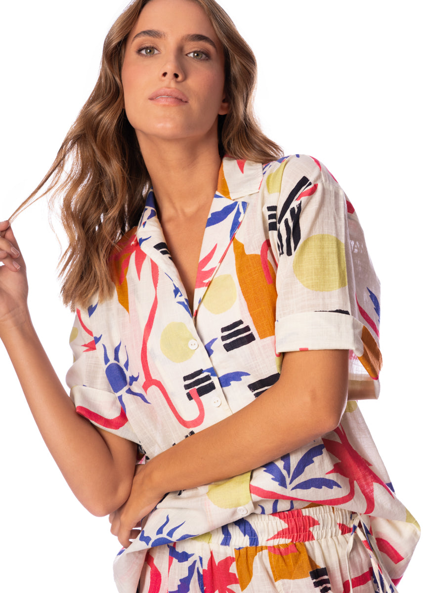 Maaji Venice Beach Sundown Long Shirt 5 Maaji Venice Beach Sundown Long Shirt