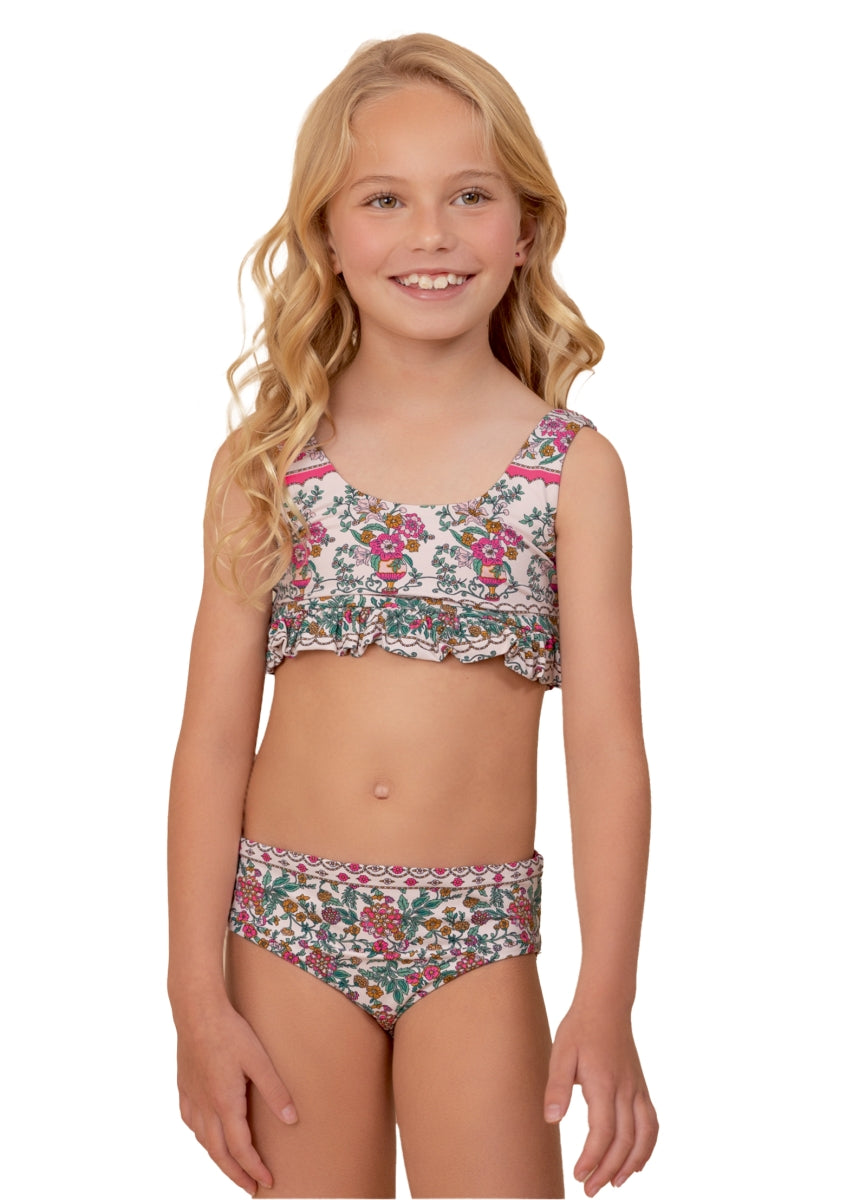 Maaji Ornamental Vintage Moonbow Girls Bikini Set 1 Maaji Ornamental Vintage Moonbow Girls Bikini Set