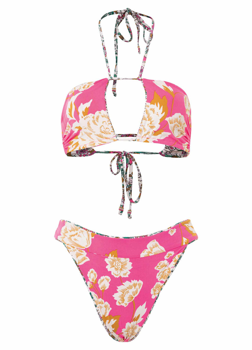Maaji Ornamental Vintage Ronnie Strapless Bandeau Bikini Top 8 Maaji Ornamental Vintage Ronnie Strapless Bandeau Bikini Top