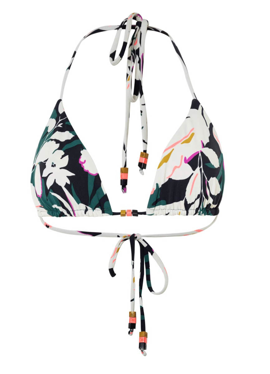 Maaji Tropical Leaves Balmy Sliding Triangle Bikini Top 5 Maaji Tropical Leaves Balmy Sliding Triangle Bikini Top