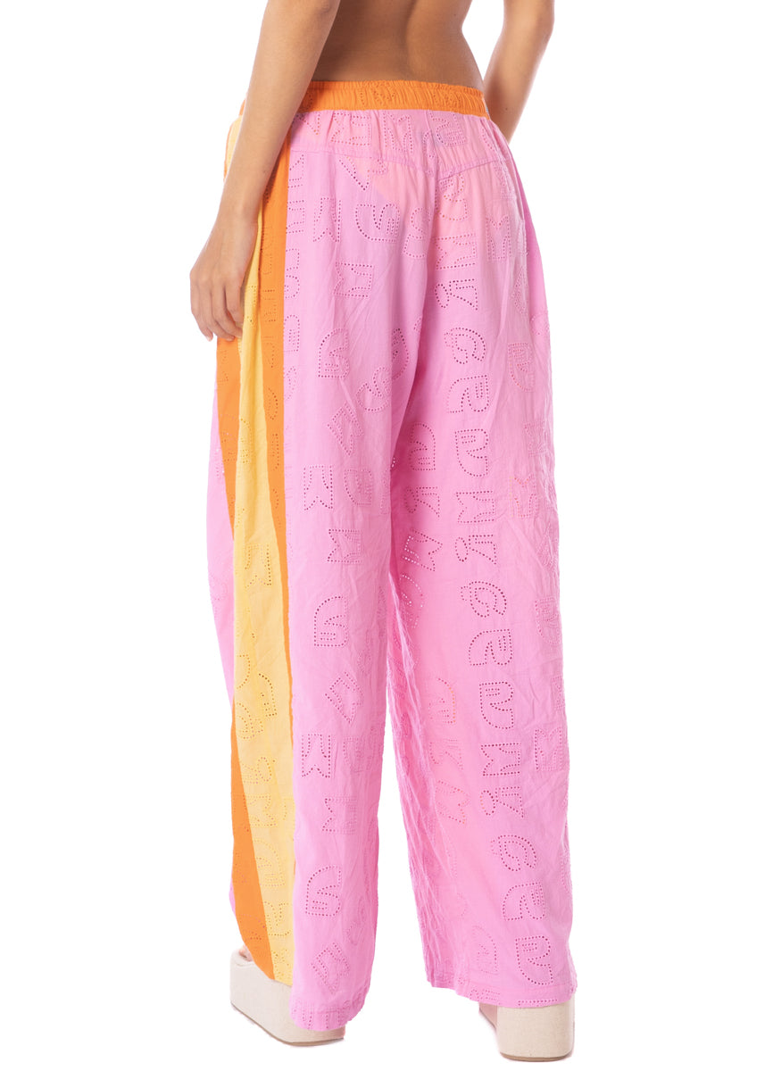 Maaji Strawberry Breeze Pintuck Pants 5 Maaji Strawberry Breeze Pintuck Pants