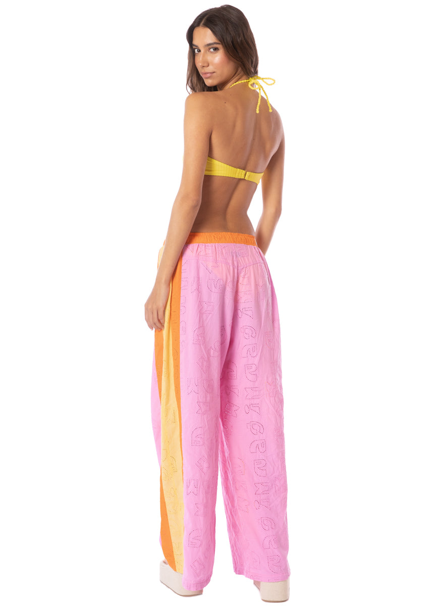 Maaji Strawberry Breeze Pintuck Pants 6 Maaji Strawberry Breeze Pintuck Pants