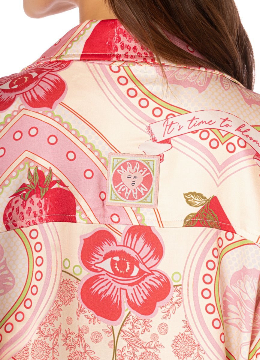 Maaji Strawberry Palm Dreambound Long Shirt 6 Maaji Strawberry Palm Dreambound Long Shirt