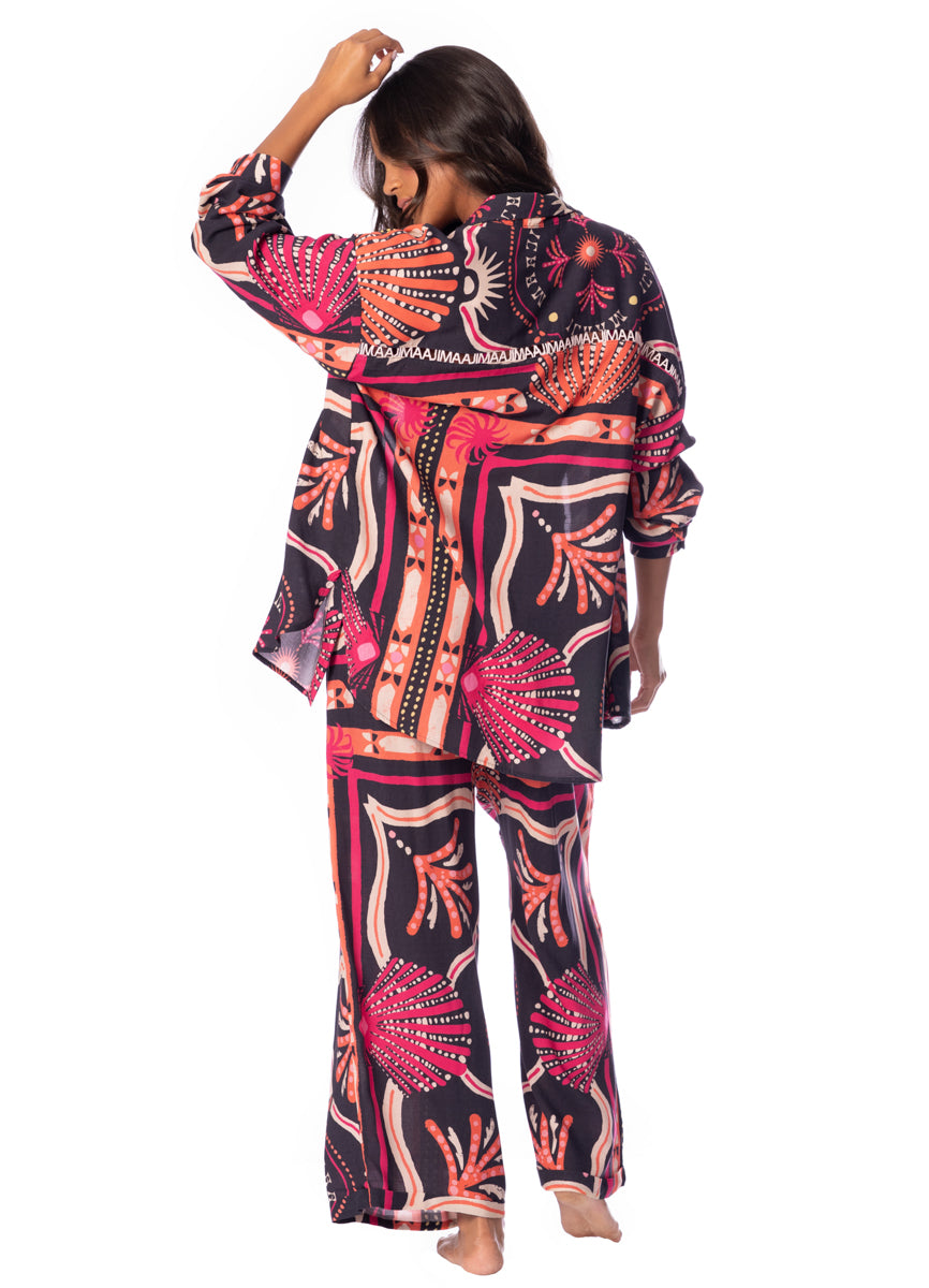 Maaji Shell Garden Manele Long Shirt 2 Maaji Shell Garden Manele Long Shirt