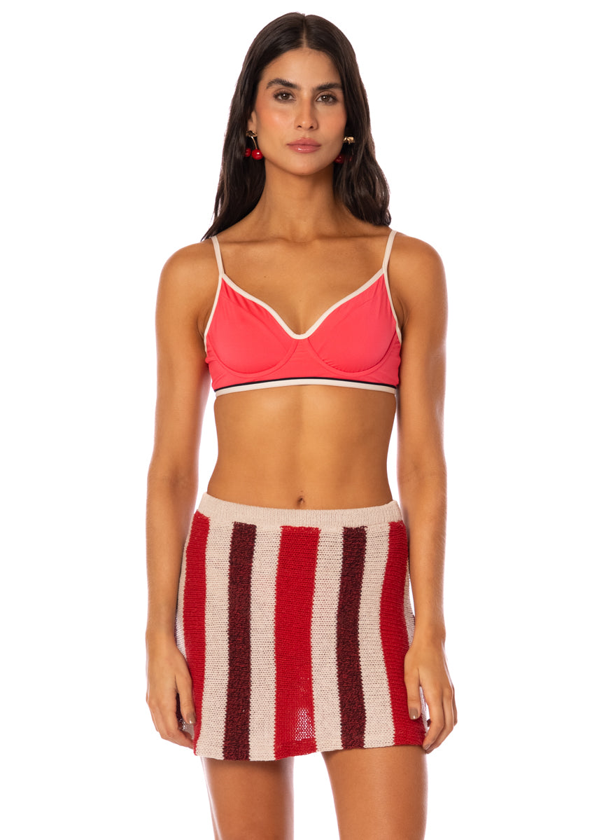 Maaji Cherry Mix Oceane  Short Skirt