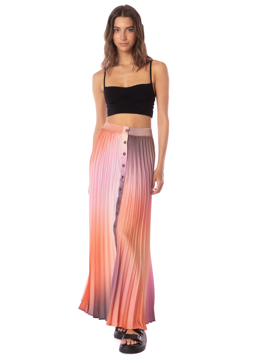 Maaji Pink Swirl Lola Long Skirt 1 Maaji Pink Swirl Lola Long Skirt