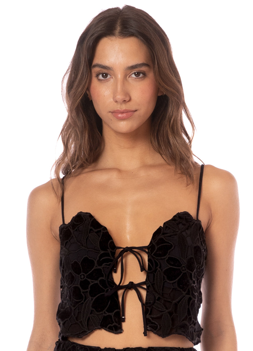 Maaji Onyx Shadows Christa Beachwear Crop Top 4 Maaji Onyx Shadows Christa Beachwear Crop Top