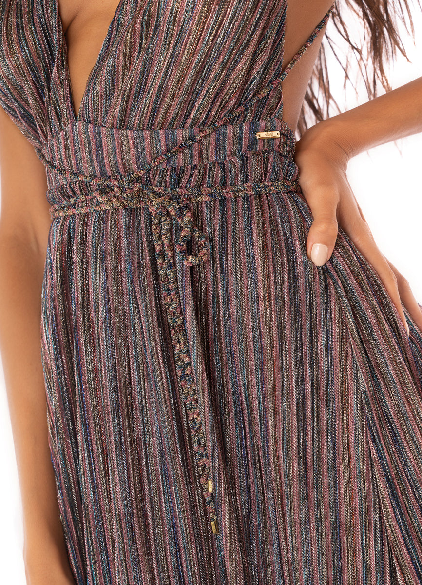 Maaji Golden Stripes Moon Bay Long Dress 3 Maaji Golden Stripes Moon Bay Long Dress