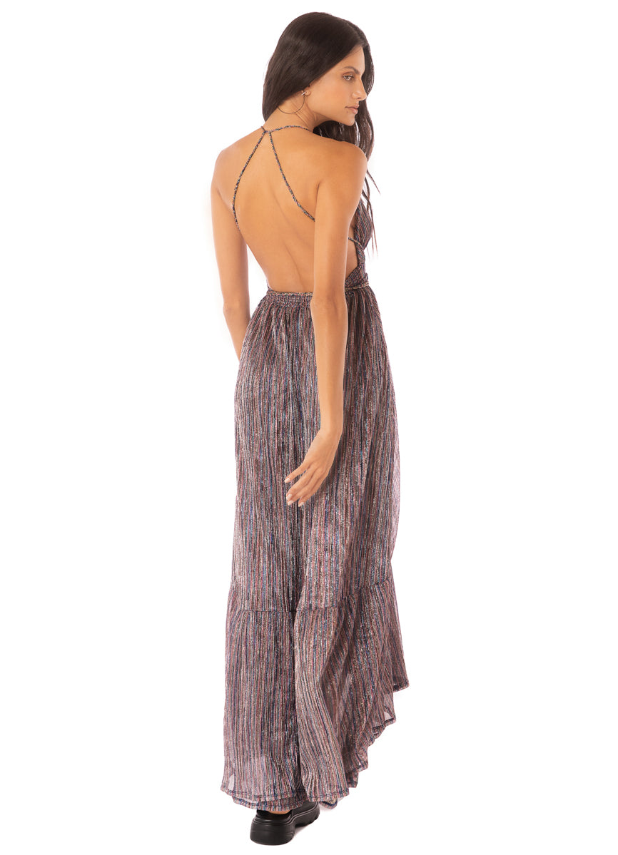 Maaji Golden Stripes Moon Bay Long Dress 4 Maaji Golden Stripes Moon Bay Long Dress