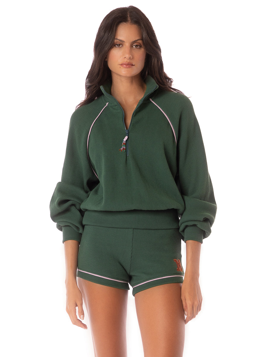 Maaji Shamrock Green Chunky Pull Over 4 Maaji Shamrock Green Chunky Pull Over