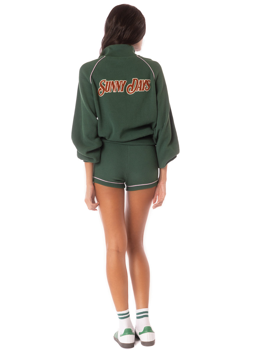 Maaji Shamrock Green Chunky Pull Over 7 Maaji Shamrock Green Chunky Pull Over