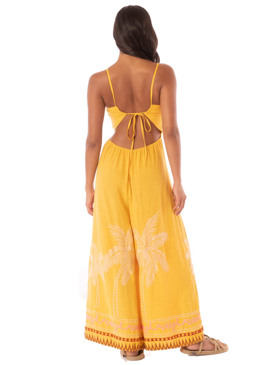 Maaji Stitchy Palm Azura Jumpsuit 4 Maaji Stitchy Palm Azura Jumpsuit