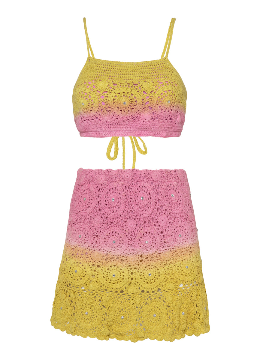 Maaji Rose Garden Crochet Abbie Beachwear Crop Top 7 Maaji Rose Garden Crochet Abbie Beachwear Crop Top