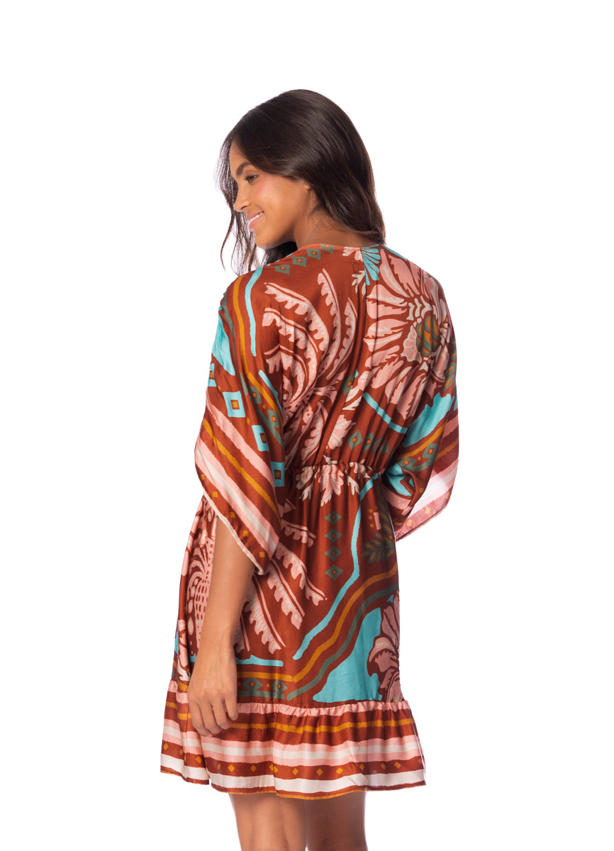 Maaji Garden Engraving Divinise Kaftan 4 Maaji Garden Engraving Divinise Kaftan