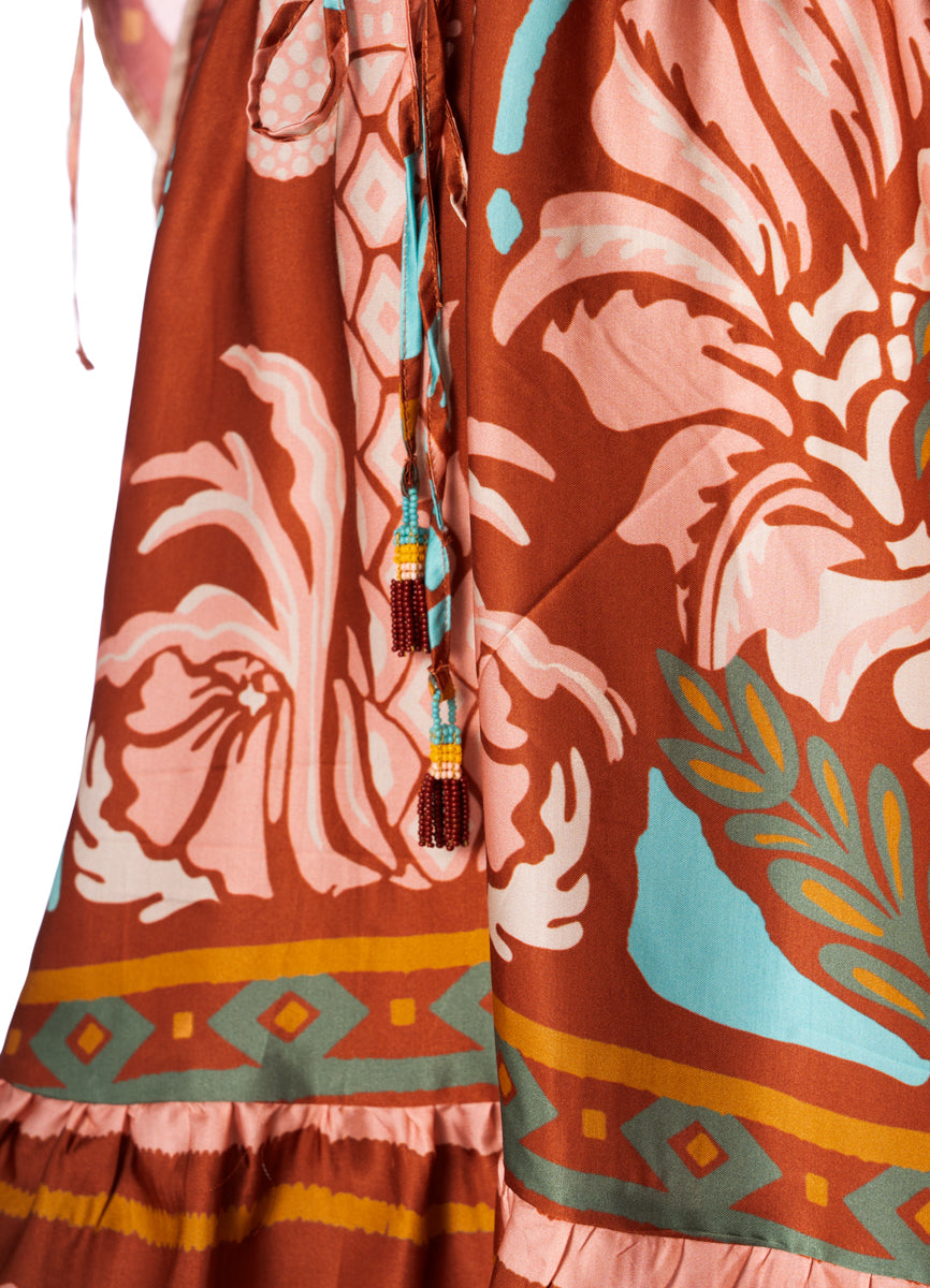 Maaji Garden Engraving Divinise Kaftan 5 Maaji Garden Engraving Divinise Kaftan