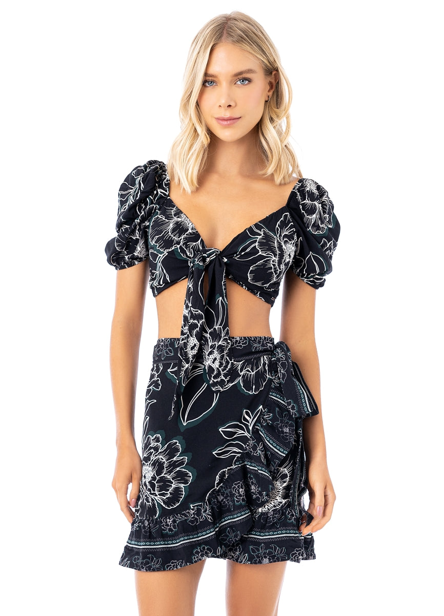 Maaji Ink Botanicals Clover Beachwear Crop Top 5 Maaji Ink Botanicals Clover Beachwear Crop Top
