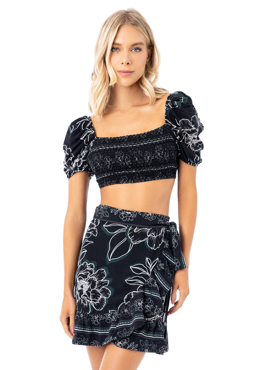 Maaji Ink Botanicals Clover Beachwear Crop Top 8 Maaji Ink Botanicals Clover Beachwear Crop Top