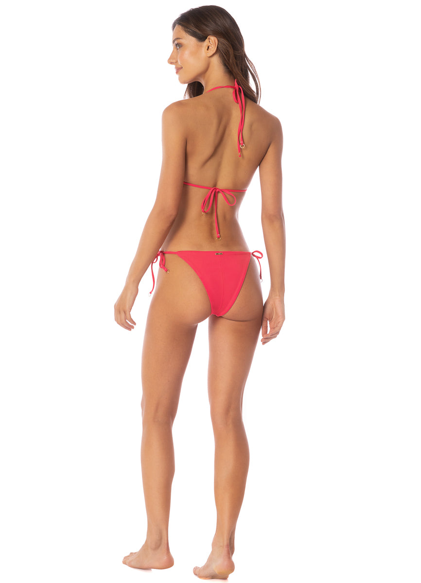 Maaji Cherry Crush Sunflash Low Rise Tie Side Bikini Bottom 10 Maaji Cherry Crush Sunflash Low Rise Tie Side Bikini Bottom