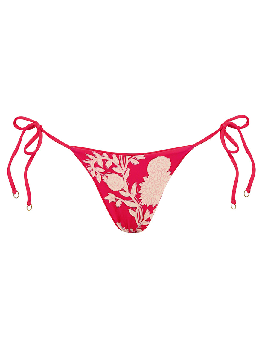 Maaji Cherry Crush Sunflash Low Rise Tie Side Bikini Bottom 13 Maaji Cherry Crush Sunflash Low Rise Tie Side Bikini Bottom