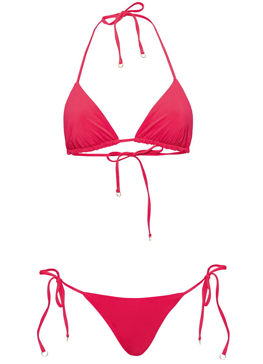 Maaji Cherry Crush Sunflash Low Rise Tie Side Bikini Bottom 14 Maaji Cherry Crush Sunflash Low Rise Tie Side Bikini Bottom