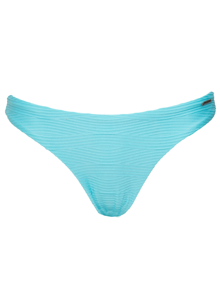Maaji Sea Blue Iconic Regular Rise Thin Side Bikini Bottom - Beach ...