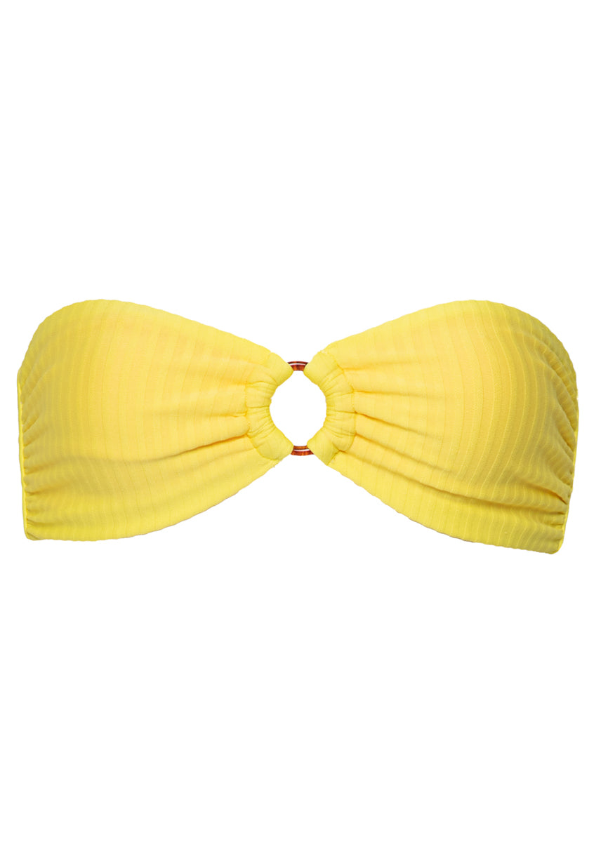 Maaji Lemon Margarita Jill Ring Bandeau Bikini Top 8 Maaji Lemon Margarita Jill Ring Bandeau Bikini Top