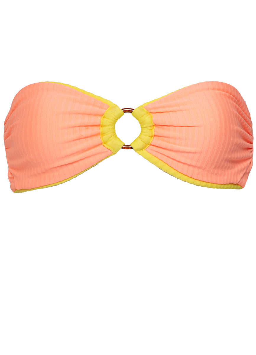 Maaji Lemon Margarita Jill Ring Bandeau Bikini Top 9 Maaji Lemon Margarita Jill Ring Bandeau Bikini Top