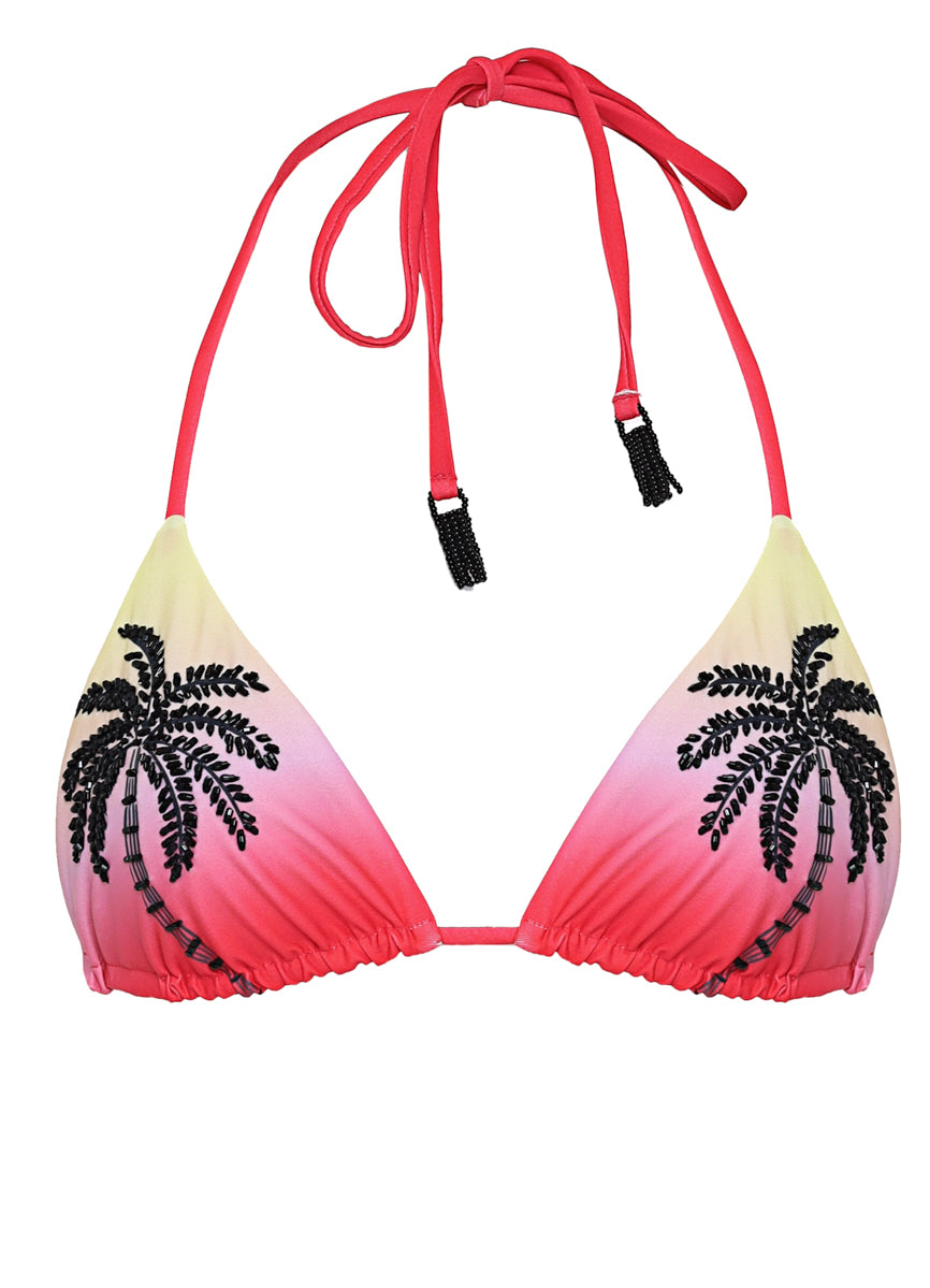 Maaji Cherry Palm Balmy Sliding Triangle Bikini Top 11 Maaji Cherry Palm Balmy Sliding Triangle Bikini Top