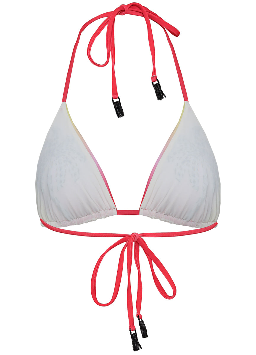 Maaji Cherry Palm Balmy Sliding Triangle Bikini Top 12 Maaji Cherry Palm Balmy Sliding Triangle Bikini Top