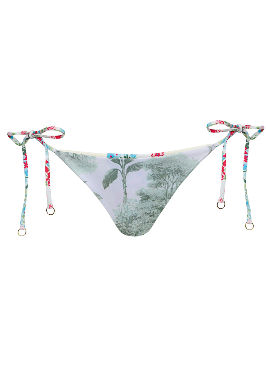 Maaji Love In Bloom Shining Low Rise Tie Side Bikini Bottom 10 Maaji Love In Bloom Shining Low Rise Tie Side Bikini Bottom