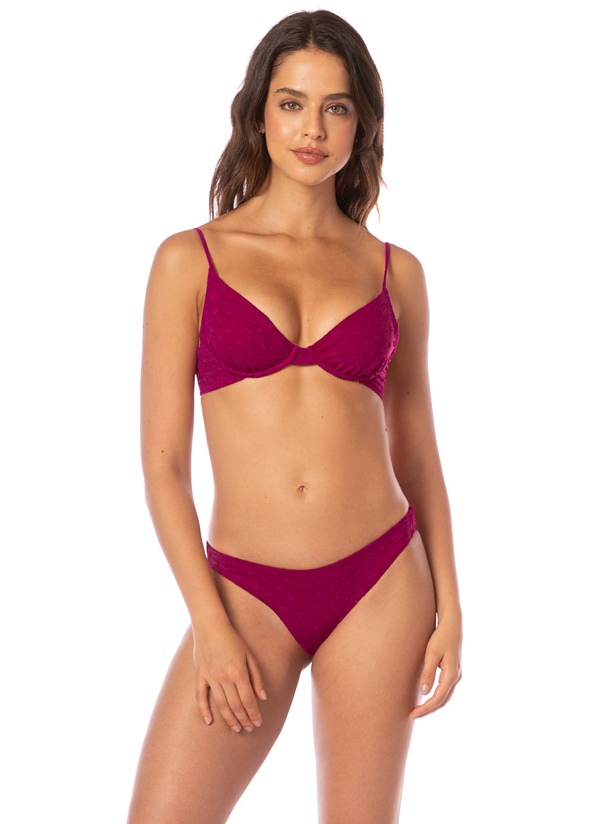 Maaji Bom Bom Pink Sublimity Regular Rise Classic Bikini Bottom 4 Maaji Bom Bom Pink Sublimity Regular Rise Classic Bikini Bottom