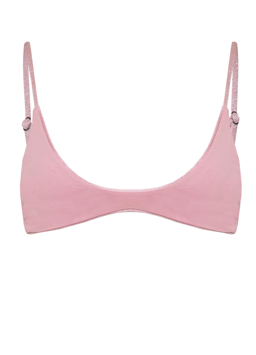 Maaji Blush Shine Creta Sporty Bralette Bikini Top 8 Maaji Blush Shine Creta Sporty Bralette Bikini Top