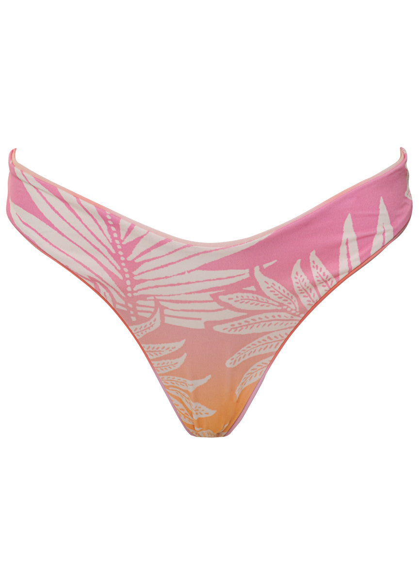 Maaji Pink Swirl Splendour Regular Rise Thin Side Bikini Bottom 6 Maaji Pink Swirl Splendour Regular Rise Thin Side Bikini Bottom