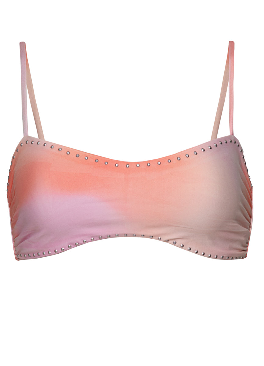 Maaji Pink Swirl Hunter Classic Bralette Bikini Top 7 Maaji Pink Swirl Hunter Classic Bralette Bikini Top