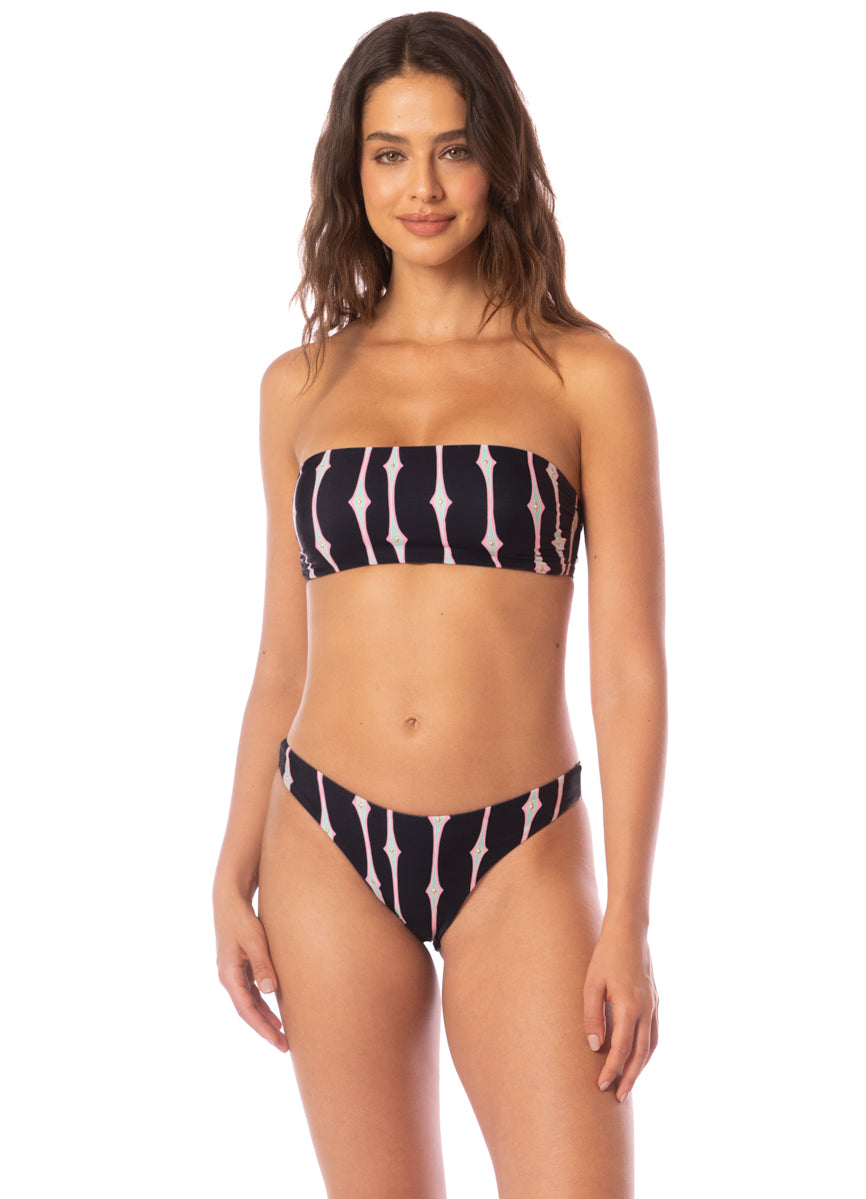 Maaji Radiant Diamond Bryn Strapless Bandeau Bikini Top