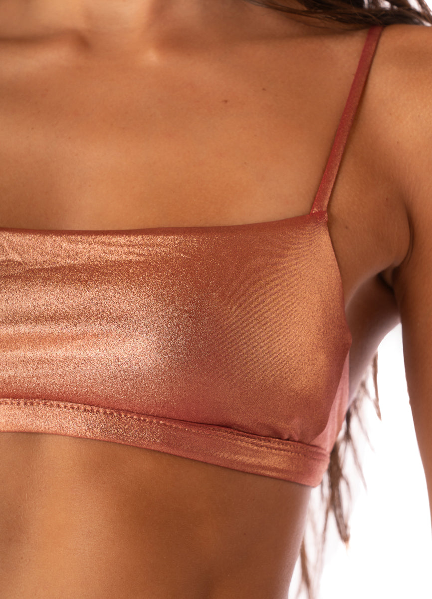 Maaji Rust Copper Cintra Classic Bralette Bikini Top 2 Maaji Rust Copper Cintra Classic Bralette Bikini Top