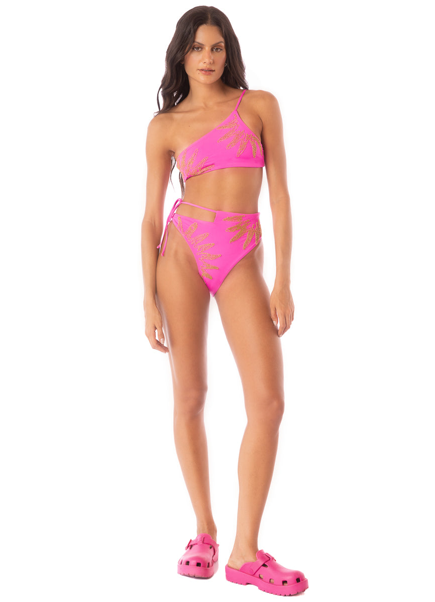 Maaji Caramel Sun Stormy One Shoulder Bikini Top 4 Maaji Caramel Sun Stormy One Shoulder Bikini Top